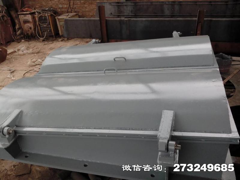 潘集弧形侧开钢制拍门